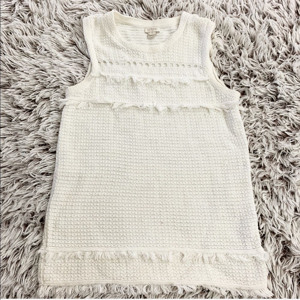 J. Crew Knitted Sleeveless Top XS